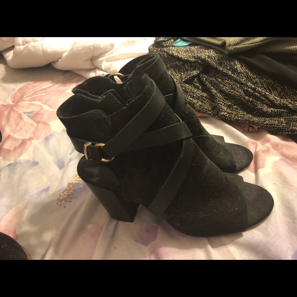 Black booties